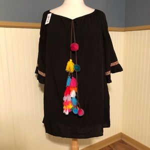 Mexico inspired dress or tunic top NWT